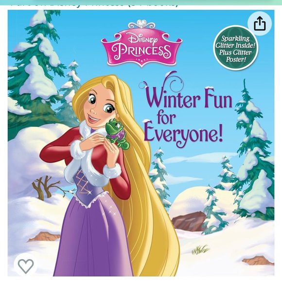 Disney Princess Kids Girls Book Bundle (SKU: 90MI) - Picture 2 of 4